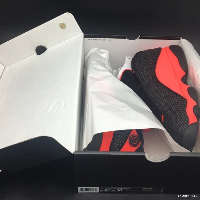Retro 13 1175 CLOT SmartChoice Low AT3102-006 Red Black Jordan 0623